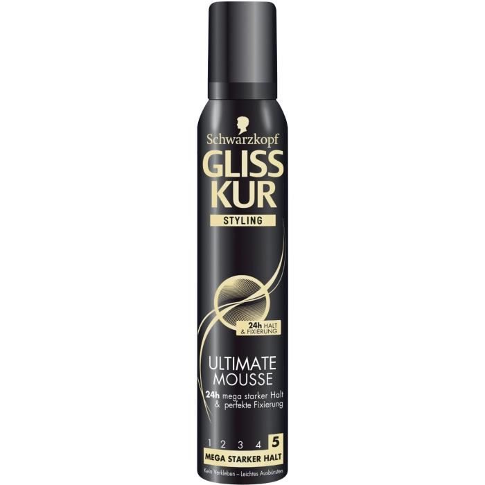 Schwarzkopf Gliss Kur ultime Mousse Achat / Vente mousse coiffante