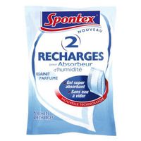 SPONTEX Absorbeur d'humidité Recharges x2 SPONTEX Absorbeur d'humidité Recharges x2