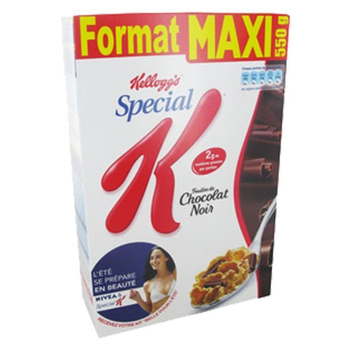 KELLOGG'S Special K Chocolat 550g - Achat / Vente céréales petit dej