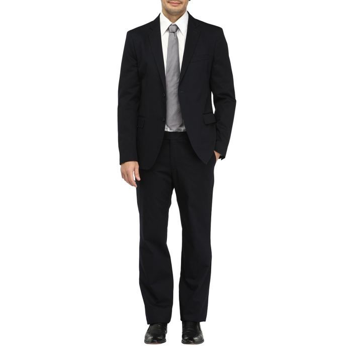 CALVIN KLEIN Costume Homme Marine Achat / Vente COSTUME TAILLEUR
