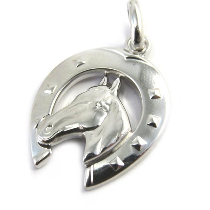 Altesse M Pendentif Argent Fer Cheval Rhodi Achat