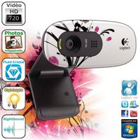 WEBCAM Logitech HD Webcam C270 Fingerprint Flowers