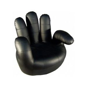 FAUTEUIL Fauteuil Main noir FAUTEUIL Fauteuil Main noir