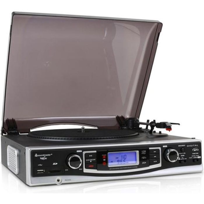 Soundmaster PL530USB Platine vinyle USB Platine vinyle de son temps