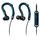 Ecouteurs sport avec micro PHILIPS SHQ 3405 bleu n