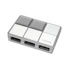 HUB I-ROCKS - HUB 4 PORTS USB 2.0 - CUBE CRYSTAL AV…