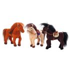 PELUCHE Coffret Grand Galop- Cheval En Peluche + Cavalière