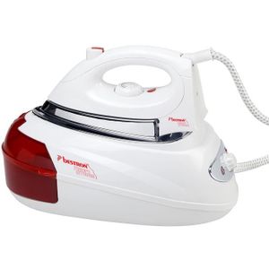 BESTRON AST8000 Centrale vapeur ? Réservoir : 0.8L ? 2600W ? Blanc/Rouge