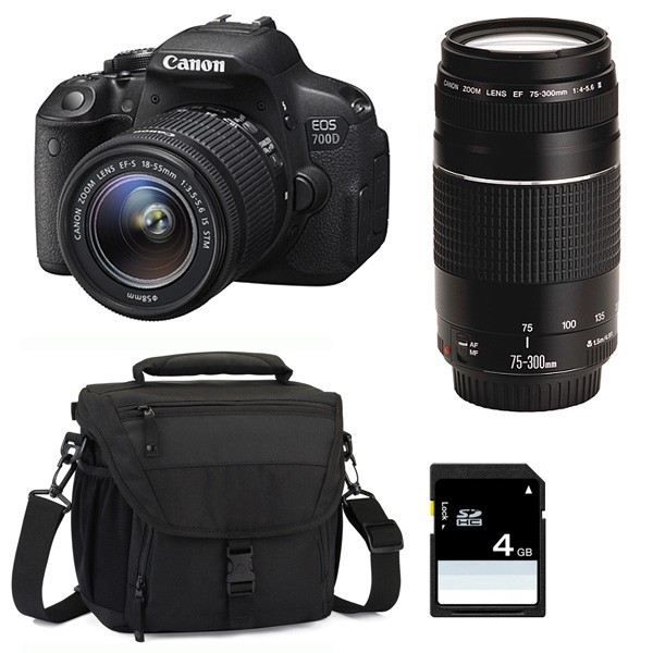 CANON EOS 700D + Objectif EF S 18 55 mm f/3,5 5? Achat / Vente