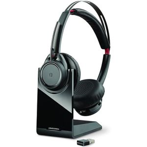 Plantronics Casque Voyager Focus UC B825-M pour Microsoft Lync - Bluetooth - Suppresseur de bruit actif