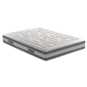 CICALOE Matelas 140x190 cm - Ressorts - Ferme - 588 ressorts - 2 personnes