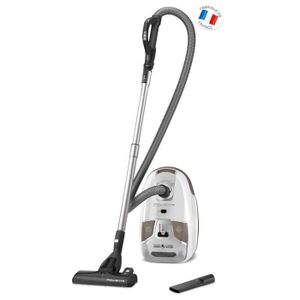 ROWENTA RO6327EA Aspirateur traîneau avec sac Silence Force Compact 4A - 750W - 68 dB - A - Blanc
