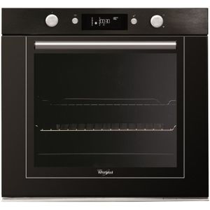 WHIRLPOOL AKZM807NB - Four électrique encastrable - Chaleur pulsée - 73 L - Pyrolyse - A - Noir