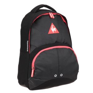 LE COQ SPORTIF Sac ? Dos Borne - 1 Compartiment - 12 ? 18 ans - Classe Secondaire - 45 cm - Noir - Enfant Garçon