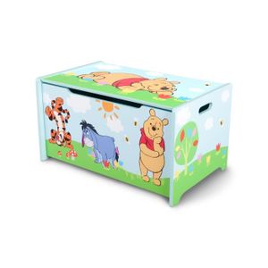 WINNIE L'OURSON Coffre ? jouets enfant en bois