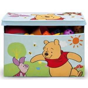 WINNIE L'OURSON Coffre ? jouets enfant en bois non tissé