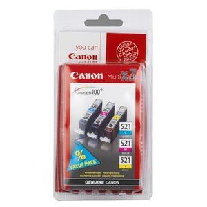 CARTOUCHE IMPRIMANTE Canon CLI-521 Multipack