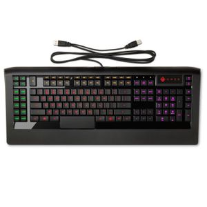 CLAVIER D'ORDINATEUR HP Omen clavier gamer avec Steelseries CLAVIER D'ORDINATEUR HP Omen clavier gamer avec Steelseries