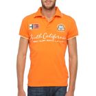 POLO WEST SURF CALIFORNIA Polo Ride Homme Orange