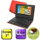  Oceanic Netbook 7" Rouge