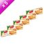 BISCUITS SECS DELACRE  Speculoos de Bruge 250g X5