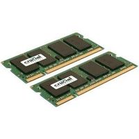 MÉMOIRE PC - PORTABLE Crucial Kit Mémoire DDR2 4 Go 800MHz CL 6