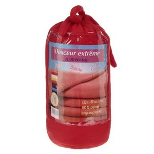 Couverture Polaire 130x180 cm - Linge de lit camping-car