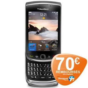 SMARTPHONE BLACKBERRY TORCH 9800 PACK BOUYGUES TELECOM
