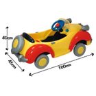 VEHICULE ENFANT Oui-Oui Voiture à pédales avec Klaxon