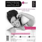 PROTECTION MATELAS - ALESE Protège Matelas imperméable 90x190cm forme drap ho