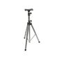 FIXATION PIED POUR HAUT-PARLEUR - FINITION MÉTAL GRIS