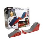 UNIVERS MINIATURE COMPLET TECH DECK Sheckler Ramp + 1 Skate + Connecteurs