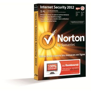 Norton Internet Security 2012 - 1 poste