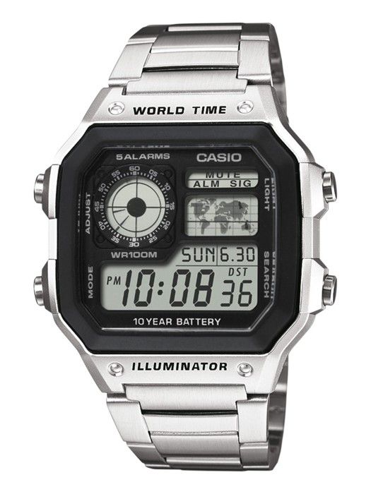 casio quartz water resist 100m manual