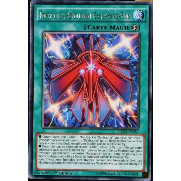 carte YUGIOH CROSFR057 Force De La Révolution Magierang Plus FR Achat / Vente carte a