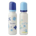  THERMOBABY Lot de 2 biberons verre 250 ml Bleu