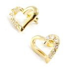  Boucles Plaqué Or "Love"