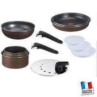 BATTERIE DE CUISINE  TEFAL INGENIO5 Set 12 Pièces BROWNIE