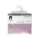 TAIE OREILLER - TAIE TRAVERSIN  Taie de traversin 45x185 POUDRE DE LILA