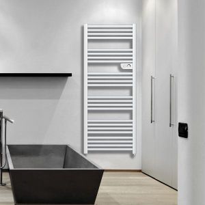 RADIATEUR - PANNEAU Sèche Serviettes Jupiter 750W Blanc