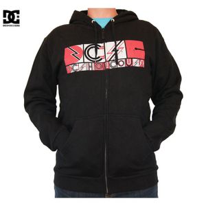 SWEATSHIRT Sweat DC Shoes Shocked Hooded Black