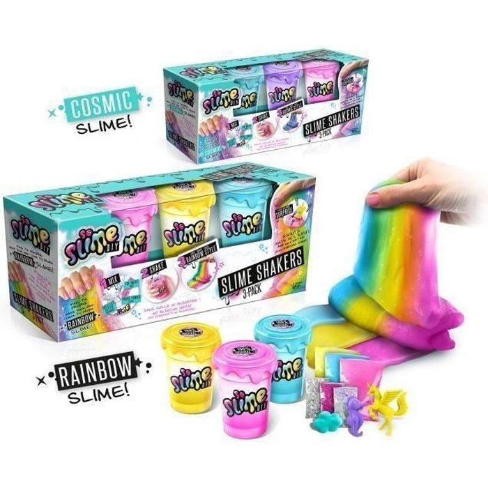 SLIME SHAKER 3 couleurs Achat / Vente jeu de pâte à modeler Les