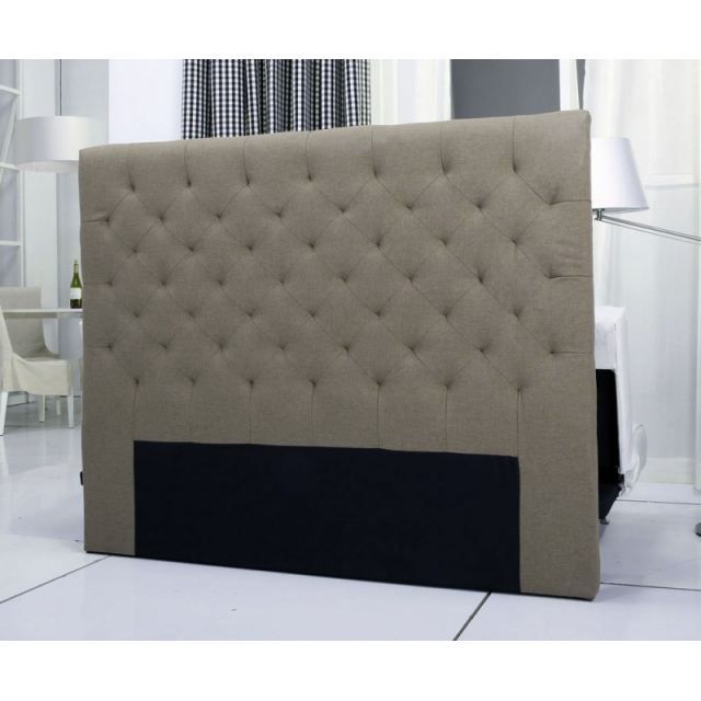 Tete de lit capitonnee king 140/160cm facon lin… achat / vente ... Literie Lin Créatif