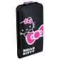 ACCESSOIRES TELEPHONIE Hello Kitty Etui noir pour iPhone 4