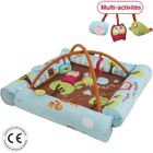 TAPIS EVEIL-AIRE BEBE LUDI Aire d'éveil évolutif "Chouette"