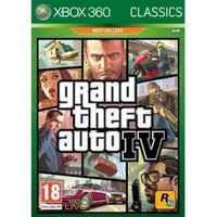 XBOX 360 GTA IV CLASSICS / Jeu console XBOX360