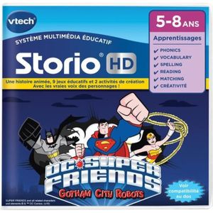 VTECH Jeu hd storio - batman vs superman