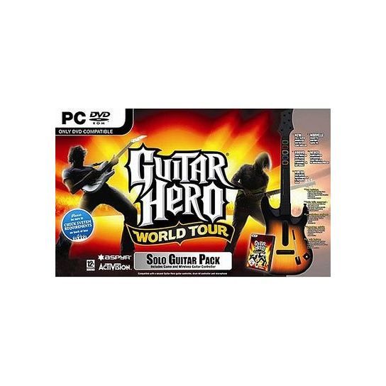 Pack Guitar Hero World Tour Jeu PC Achat / Vente jeu pc GUITAR HERO WORLD TOUR PC Cdiscount