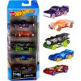 VÉHICULE TERRESTRE Hot Wheels Coffret de 5 Voitures