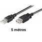 CABLE ET CONNECTIQUE POUR PERIPHERIQUE Elypse Cordon USB 2 A M/F